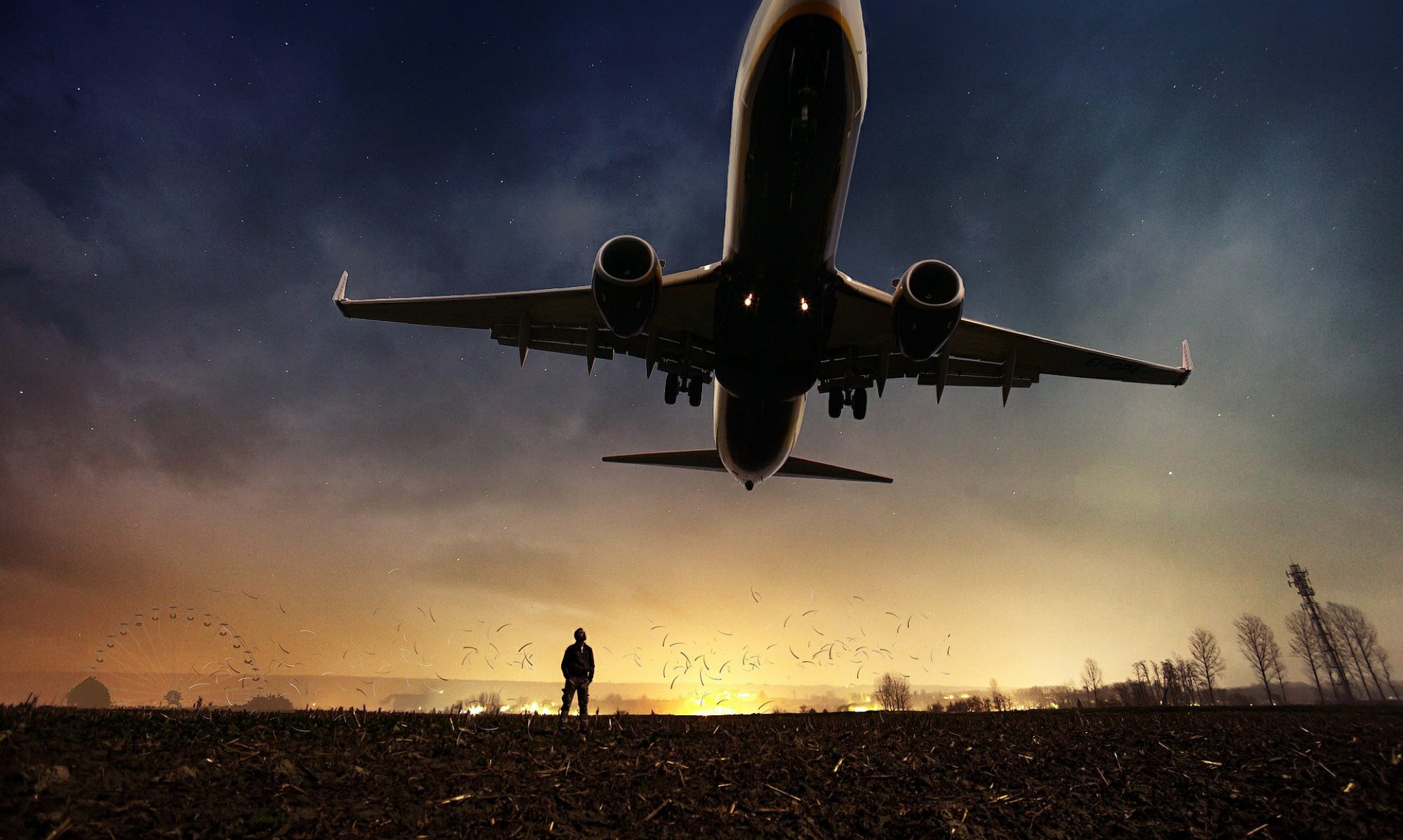 Maengineer On The Taxiway